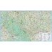 Карта автошляхів. Україна. Захід, м-б 1: 500 000