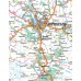 Карта автошляхів. Тернопільська область, м-б 1: 250 000