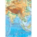Світ. Фізична карта (на картоні на планках), м-б 1:22 000 000