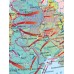 Друга Світова війна. Воєнні дії в Європі (19 листопада1942 - 9 травня 1945 рр.) (на картоні, на планках), м-б 1:4 200 000
