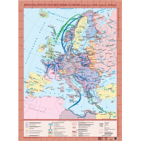 Початок другої світовоі війни в Європі (вересень 1939-червень 1941) (11 клас) (на планках), м-б 1:4 200 000