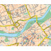Мукачево. План міста, м-б 1:15 000