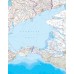 Україна. Гіпсометрична карта (на картоні, 4 арк.), м-б 1:500 000