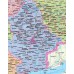 Україна. Політико-адміністративна карта (ламінована, на капі в рамі), м-б 1:1 500 000