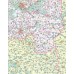 Житомирська область. Політико-адміністративна карта, м-б 1:250 000