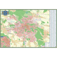 Львів. План міста картон, м-б 1: 15 000