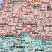 Україна. Політико-адміністративна карта. (папір 150 г/м2, ламінована)