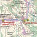 Туристичні маршрути. Карпати. Ужок (г.Кременець - пер.Ужоцький), м-б 1:50 000