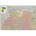Україна. Політико-адміністративна карта (4 арк.), м-б 1:500 000