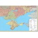 Україна. Політико-адміністративна карта (на планках), м-б 1:500 000