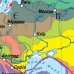 Світ. Географічні пояси та природні зони (на картоні), м-б 1:19 000 000