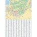 Дніпро аркуші картон. План міста, м-б 1: 15 000
