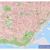Одесса. План города картон на планках (РОС. МОВА), м-б 1:18 500