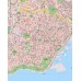 Одесса. План города картон на планках (РОС. МОВА), м-б 1:18 500